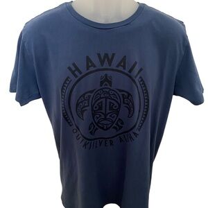 QUIKSILVER Hawaii Aloha Honu Tee Shirt Men L Large